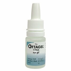 Oftagel 2,5mg/g oční gel 10g