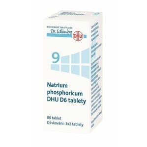 Natrium Phosphoricum DHU D6 80 neobalených tablet