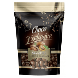 Poex Choco Exclusive Mandle v mléčné čokoládě 700 g