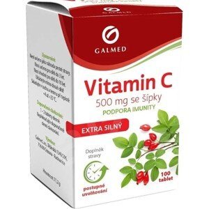 Vitamín C 500mg Se šípky Tbl.100 Galmed