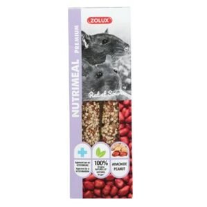 Pochoutka Nutrimeal Stick arašídy pro myši a potkany 125g