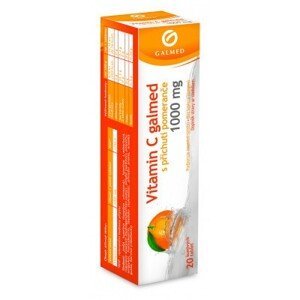 Vitamin C 1000mg Pomeranč Eff.tbl.20 Galmed