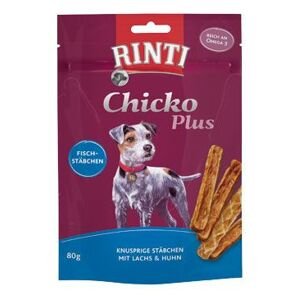 Rinti Dog Extra Chicko Plus pochoutka losos kuře 80g