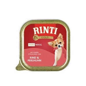 Rinti Dog Gold Mini vanička hovězí perlička 100g