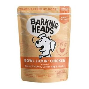 Barking Heads Bowl Lickin Chicken kapsička 300g
