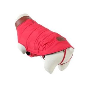 Obleček prošívaná bunda pro psy London červená 35cm