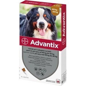 Advantix pro psy 40-60kg spot-on 4x6ml