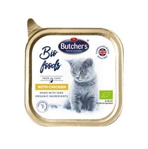 Butcher S Cat Bio s kuřecím vanička 85g