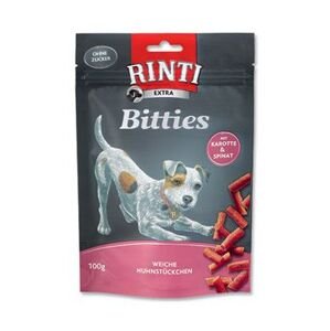 Rinti Dog Extra Mini-bits pochoutka mrkev špenát 100g
