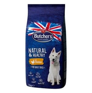 Butcher S Dog Natural&healthy dry s kuřecím masem 3kg