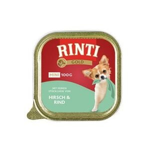 Rinti Dog Gold mini vanička jelen hovězí 100g
