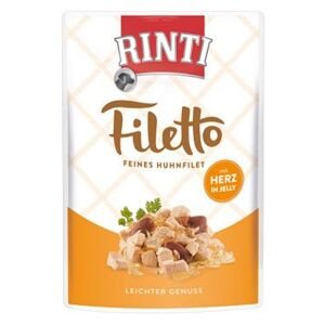 Rinti Dog Filetto kapsa kuřecí srdce v želé 100g