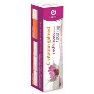 Vitamin C 1000mg Echinacea Eff.tbl.20 Galmed