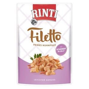 Rinti Dog Filetto kapsa kuře šunka v želé 100g