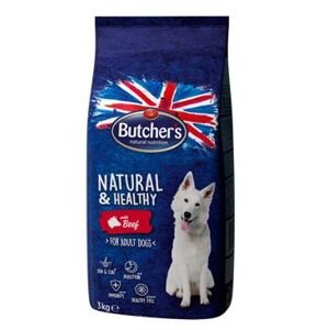 Butcher S Dog Natural&healthy dry s hovězím masem 3kg