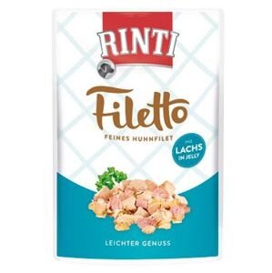 Rinti Dog Filetto kapsa kuře losos v želé 100g
