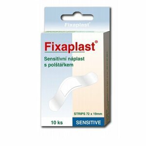 Fixaplast Sensitive Textil.průdušná Náplast 10ks