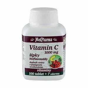 Medpharma Vitamín C 1000mg S šípky Tbl.107 Prod.úč
