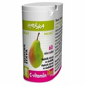 C-vitamin 100mg Hruška Se Sukralózou 60 tablet