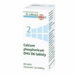 Calcium Phosphoricum DHU D6(D12) 80 neobalených tablet