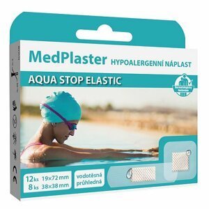 Medplaster Náplast Aqua Stop Elastic 2 Vel. 20ks