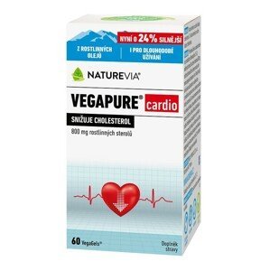 Naturevia Vegapure Cardio 800 Mg 60 kapslí