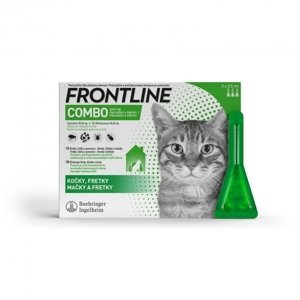 Frontline Combo spot-on pro kočky 0,5 ml 3 pipety