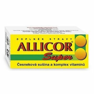Naturvita Allicor Super česnek+vitamin.tbl.60