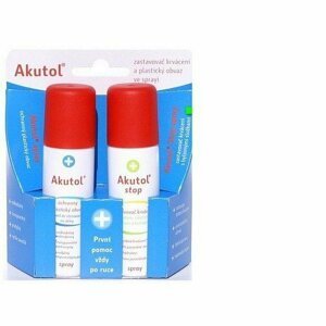 Akutol Spray + Akutol Stop Spray Duopack 2x60ml