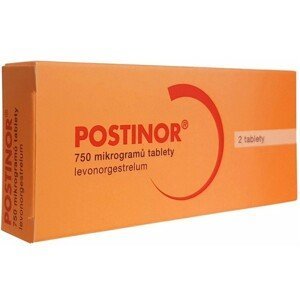 Postinor 0,75mg 2 tablety