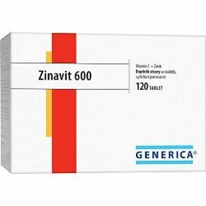 Zinavit 600 Cucavé Tablety 120 Ks Generica