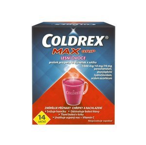 Coldrex MAXGrip Lesní ovoce sáčky 14 ks