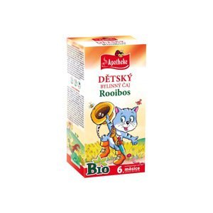 Apotheke Dětský čaj Bio Rooibos Běžné Pití 20x1.5g