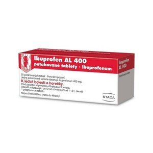 Ibuprofen Al 400mg 50 tablet