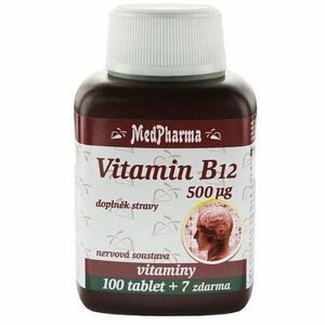 Medpharma Vitamin B12 500 Mcg Tbl.107