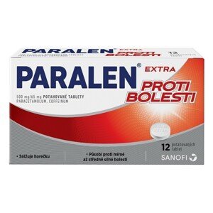 Paralen Extra Proti Bolesti 500mg/65mg 12 tablet