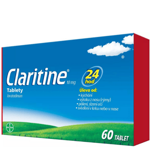 Claritine 10 mg 60 neobalených tablet