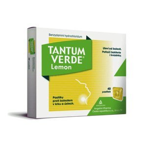 Tantum Verde Lemon 3mg 40 pastilek