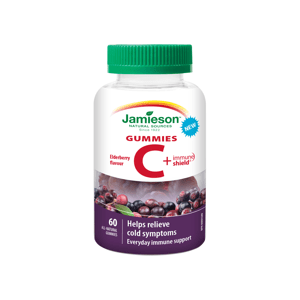 Jamieson Vitamin C+immune Shield Gummies Pas.60