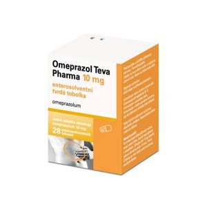 Omeprazol Teva Pharma 10mg 28 tobolek