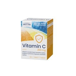 Biotter Vitamín C 200mg Tbl.50