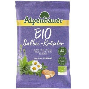 Alpenbauer Šalvěj-bylinky bonbóny Bio 90 g