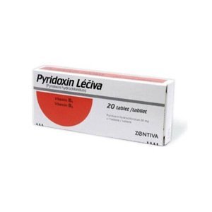 Pyridoxin Léčiva 20mg 20 tablet