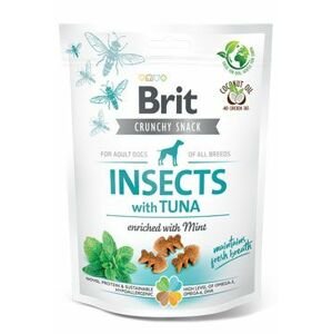 Brit Care Dog Crunchy Cracker Insects Tuna Mint 200g