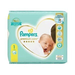 Pampers Premium Care velikost 1 Newborn 78ks