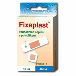 Fixaplast Aqua Voděodolná Nápl.s Polštářkem 5+5ks