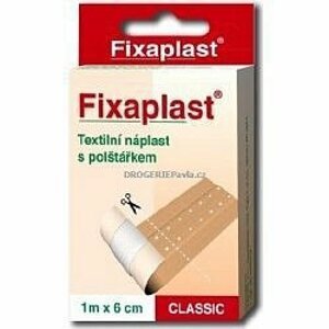 Fixaplast Classic Tex.náplast S Polštářkem 1mx6cm
