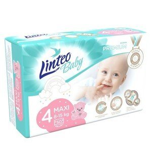 Dětské Plenky Linteo Baby Premium 4 Maxi 8-15kg 50ks