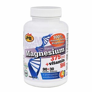 Jml Magnesium 375mg + Vitamin B6 Tbl.90+30