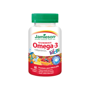 Jamieson Omega-3 Kids Gummies želatinové Past.60ks